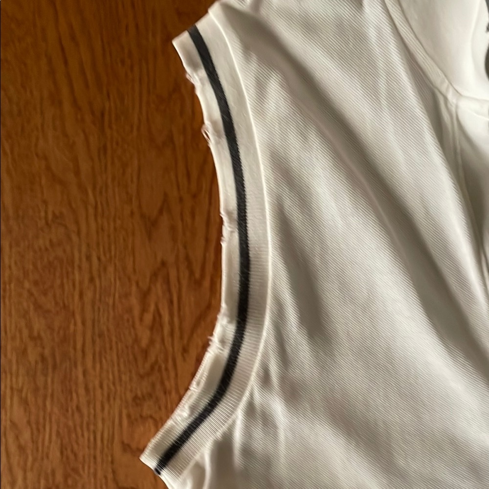 Project E. White Sleeveless Polo Dress. Please see pictures. - Picture 7 of 8
